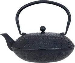 Cosy & Trendy Sendai Theepot 1,2 Liter Gietijzer Zwart