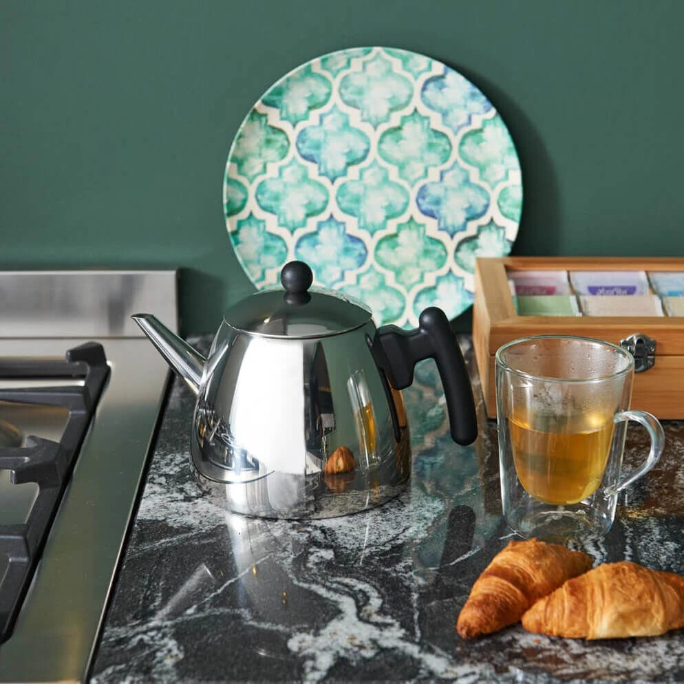 Bredemeijer Duet Classic Theepot 1,2 Liter Rvs Zwart 4 Bredemeijer Duet Classic Theepot 1,2 Liter Rvs Zwart - Afbeelding 2