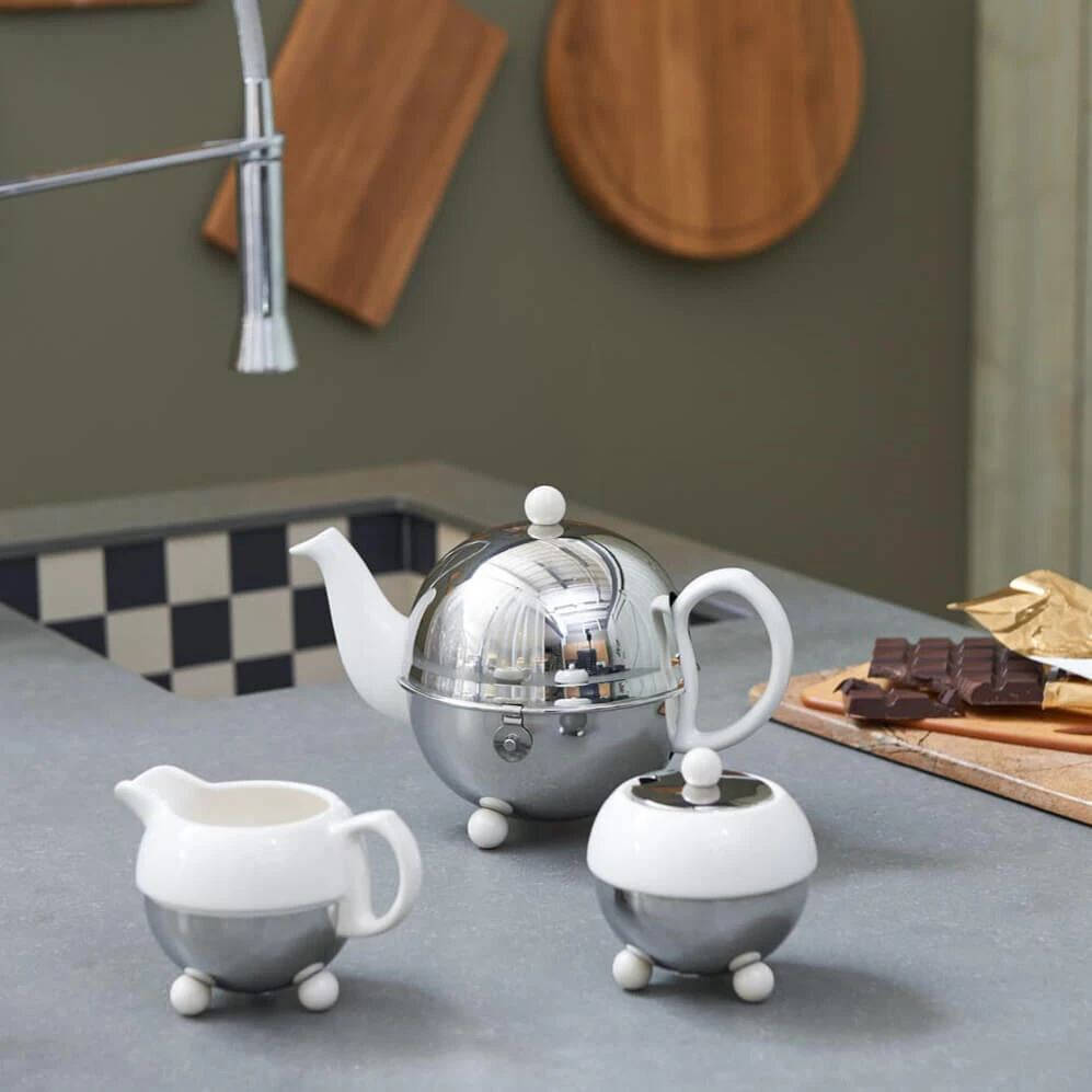 Bredemeijer Cosy Theepot 900 Ml Aardewerk Wit 4 Bredemeijer Cosy Theepot 900 Ml Aardewerk Wit - Afbeelding 2