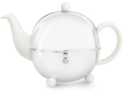 Bredemeijer Cosy Theepot 1,3 Liter Aardewerk Wit