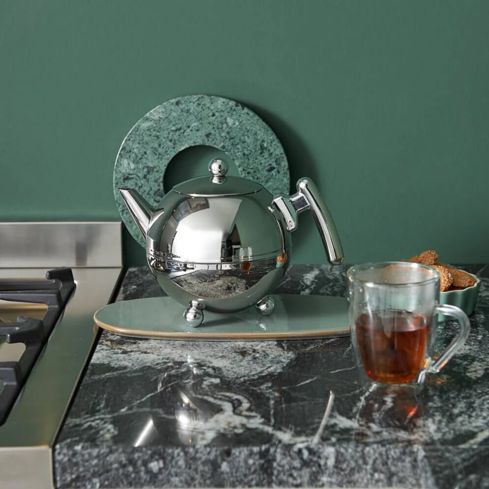 Bredemeijer Bella Theepot 1,2 Liter Rvs Chroom 4 Bredemeijer Bella Theepot 1,2 Liter Rvs Chroom - Afbeelding 2