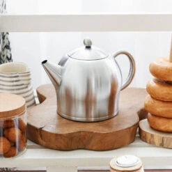 Bredemeijer Minuet Santhee Theepot 1,4 Liter Rvs Mat -Premium Drankenwinkel 3308ms minuet santhee sfeer 1