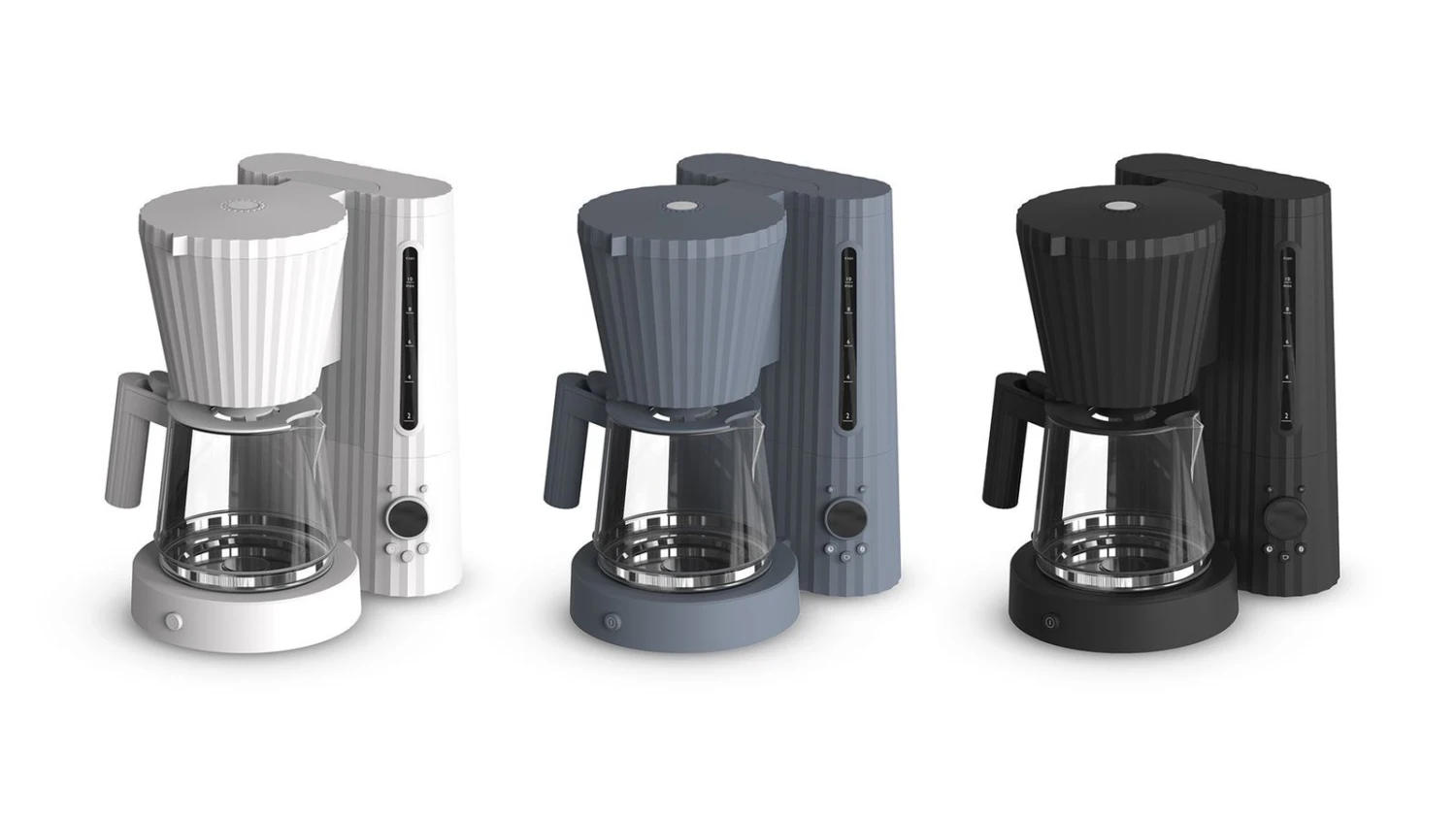 Alessi Plissé Koffiezetapparaat 1,5 Liter Kunststof Zwart 7 Alessi Plissé Koffiezetapparaat 1,5 Liter Kunststof Zwart - Afbeelding 5