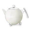 Bredemeijer Duet Bella Theepot 1,2 Liter Rvs Wit -Premium Drankenwinkel 7304wc