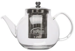 Inoxibar Theepot Met Theefilter 1,2 Liter Glas