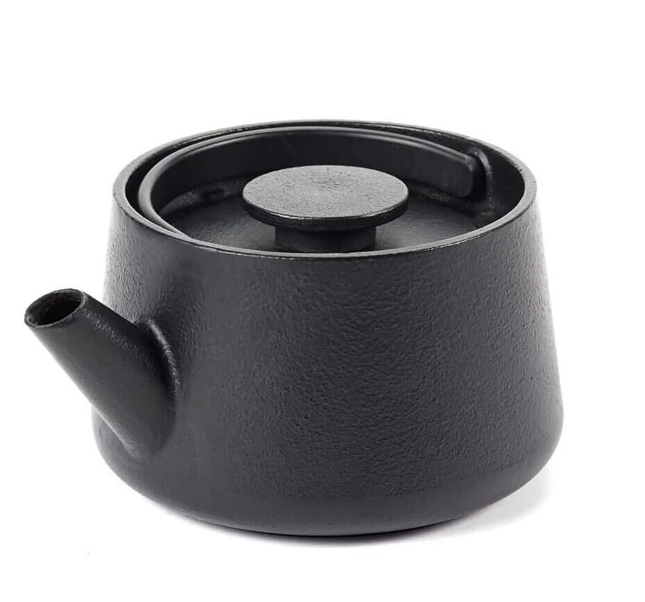 Serax INKU By Sergio Herman Theepot 800 Ml Gietijzer Zwart 5 Serax INKU By Sergio Herman Theepot 800 Ml Gietijzer Zwart - Afbeelding 3