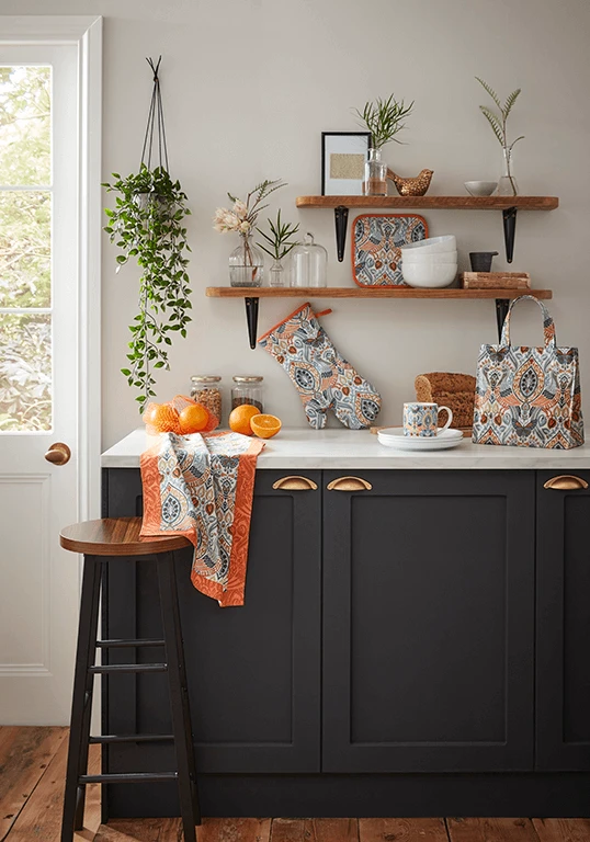 Ulster Weavers Cotswold Theemuts Katoen Oranje 5 Ulster Weavers Cotswold Theemuts Katoen Oranje - Afbeelding 3