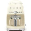 SMEG 50's Style Koffiezetapparaat Kunststof Crème -Premium Drankenwinkel dcf01creu