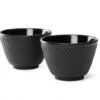 Bredemeijer Xilin Jing Mokken ø 8 Cm Gietijzer Zwart 2 Stuks -Premium Drankenwinkel g004z 4