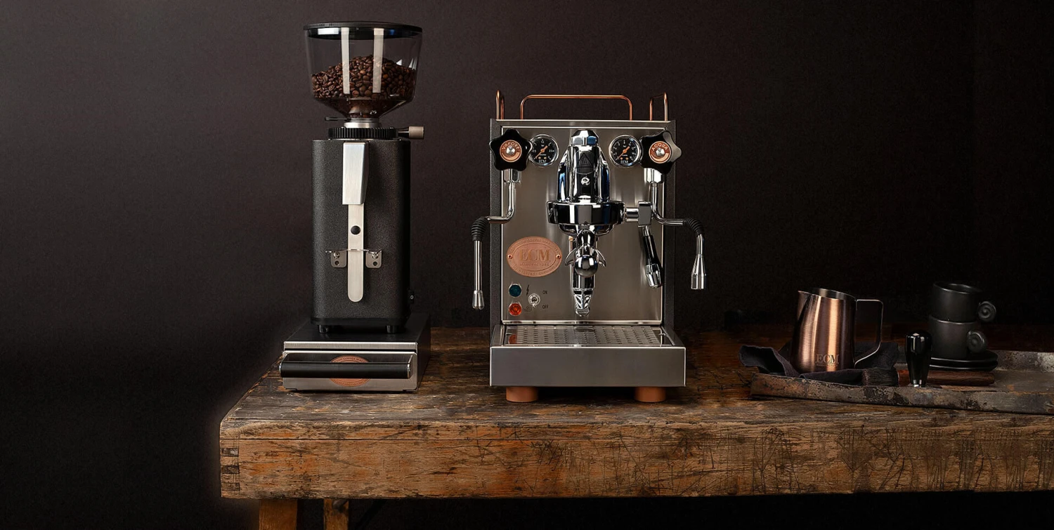 ECM Mechanika VI Slim Heritage Espressomachine Rvs Glans 4 ECM Mechanika VI Slim Heritage Espressomachine Rvs Glans - Afbeelding 2