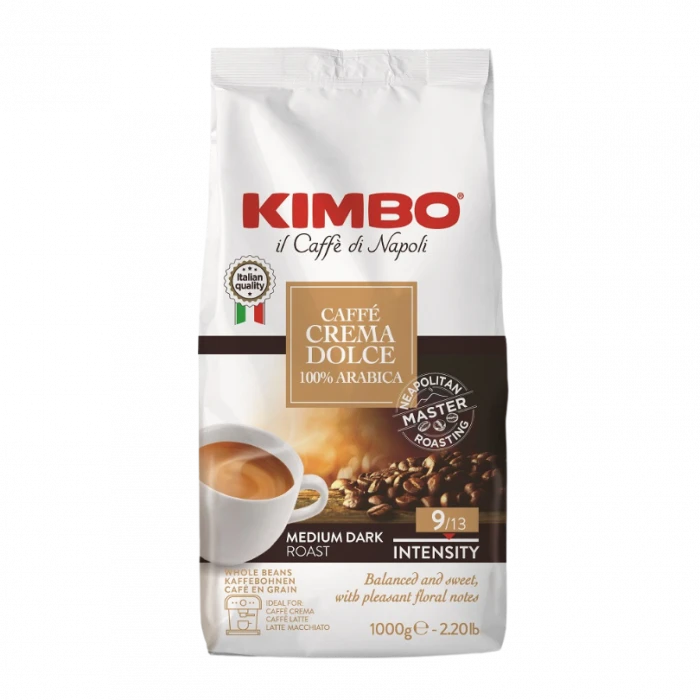 Kimbo Caffé Crema Dolce Espresso Koffiebonen 3 Kimbo Caffé Crema Dolce Espresso Koffiebonen
