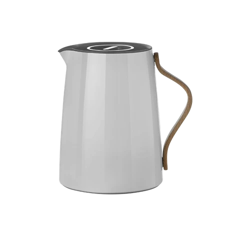 Stelton Emma Thee Thermoskan 1 Liter Grijs