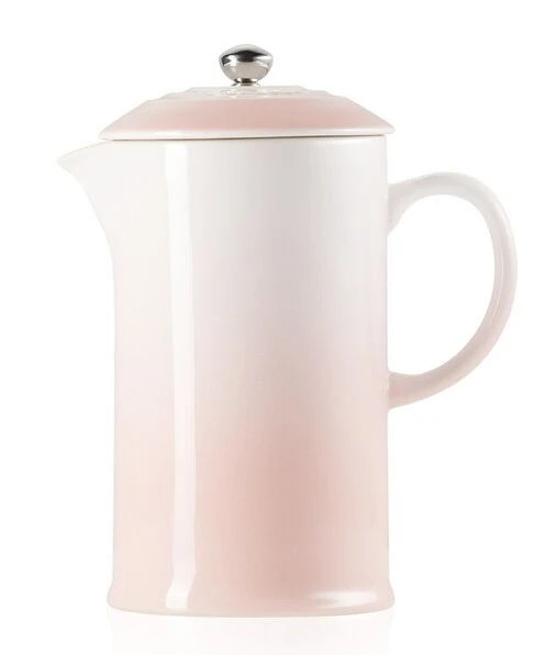 Le Creuset Cafetière 800 Ml Aardewerk Shell Pink 3 Le Creuset Cafetière 800 Ml Aardewerk Shell Pink
