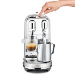 Sage Creatista Plus Nespressomachine RVS -Premium Drankenwinkel sage creatista rvs voorzijde 1