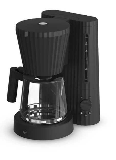 Alessi Plissé Koffiezetapparaat 1,5 Liter Kunststof Zwart 3 Alessi Plissé Koffiezetapparaat 1,5 Liter Kunststof Zwart