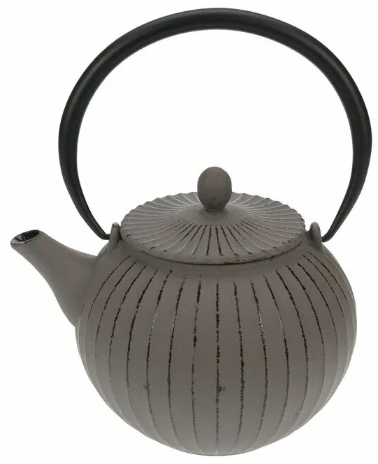 Cosy & Trendy Lantern Theepot Met Filter 1,2 Liter Gietijzer Grijs 3 Cosy & Trendy Lantern Theepot Met Filter 1,2 Liter Gietijzer Grijs